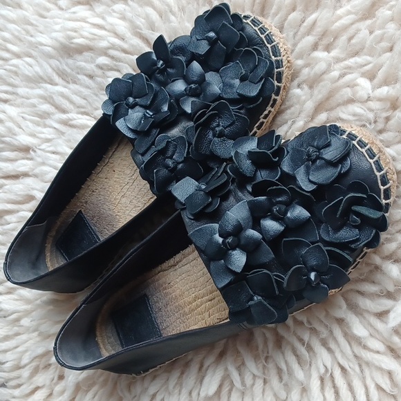 Tory Burch Shoes - Tory Burch leather espadrilles